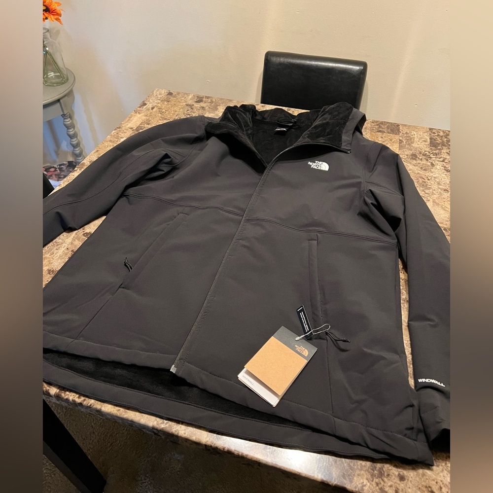 North Face Women’s Shelbe Raschel Zip-Up Coat.